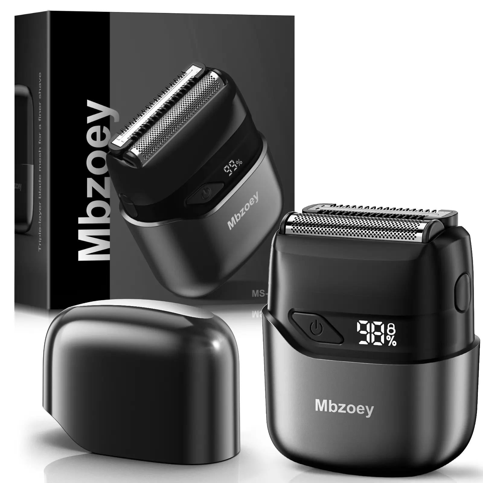 Mbzoey Compact Wet & Dry Foil Shaver